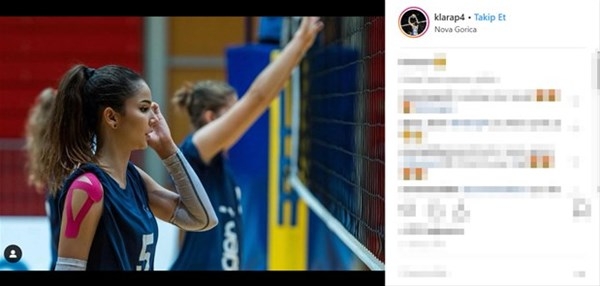 Hırvat voleybolcu sosyal medyayı salladı galerisi resim 4