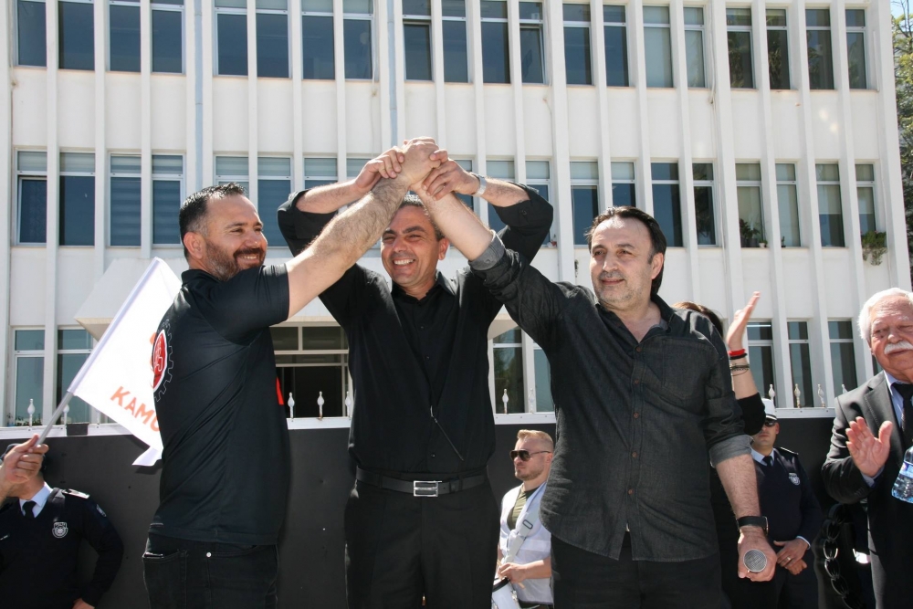 Çalışanların dünkü grev ve eyleminden ilginç kareler galerisi resim 19