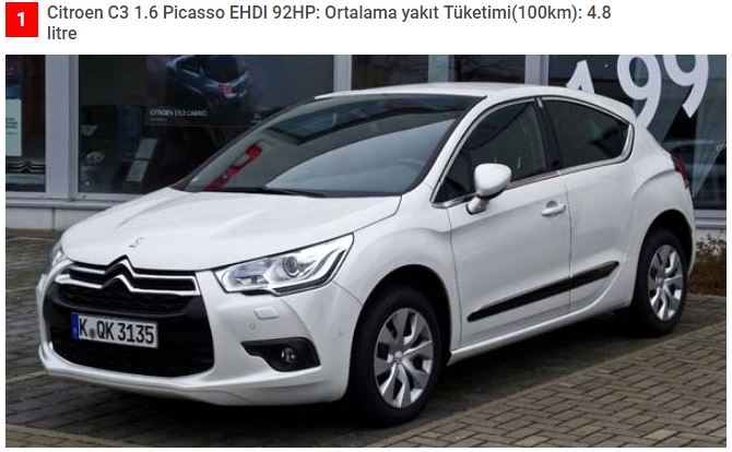 Hangi araba en az yakıyor ? işte 2019'un en az yakan araçları galerisi resim 1