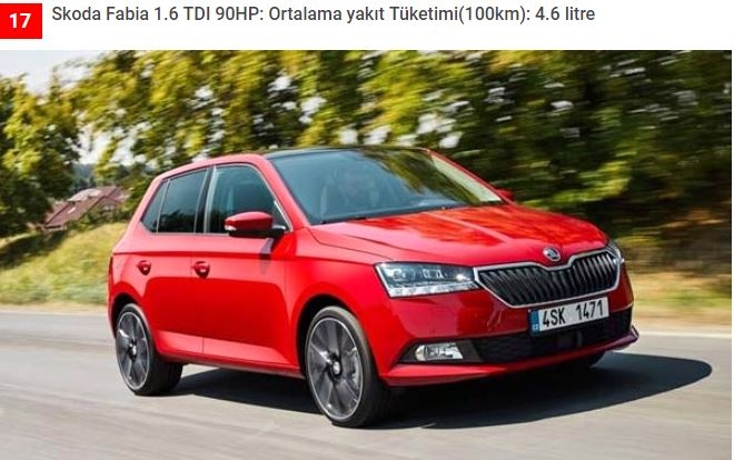 Hangi araba en az yakıyor ? işte 2019'un en az yakan araçları galerisi resim 17