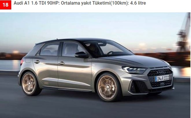Hangi araba en az yakıyor ? işte 2019'un en az yakan araçları galerisi resim 18