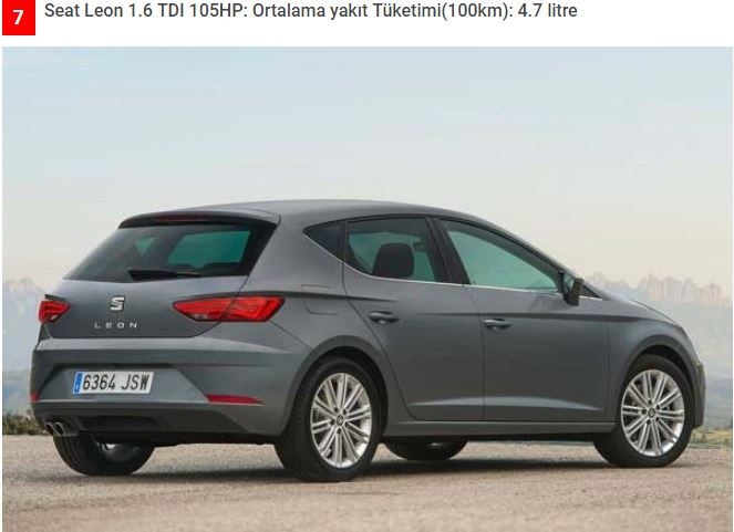 Hangi araba en az yakıyor ? işte 2019'un en az yakan araçları galerisi resim 7