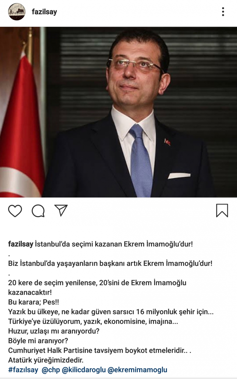 Ekrem İmamoğlu'nun çağrısına ünlülerden destek galerisi resim 24