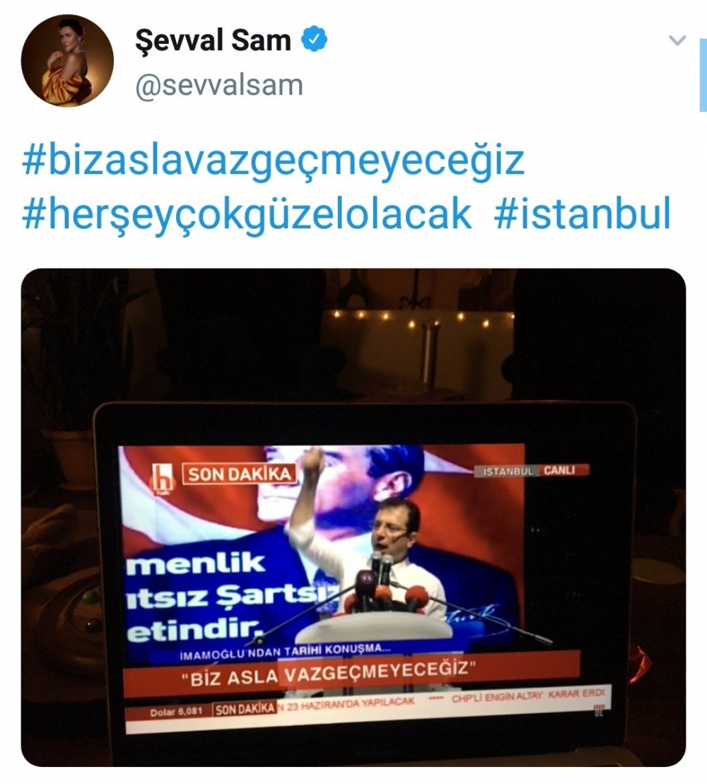 Ekrem İmamoğlu'nun çağrısına ünlülerden destek galerisi resim 4