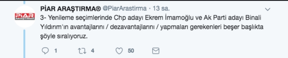 PİAR 'dan İstanbul seçimi anketi:  31 Mart'a oranla çok daha b galerisi resim 4