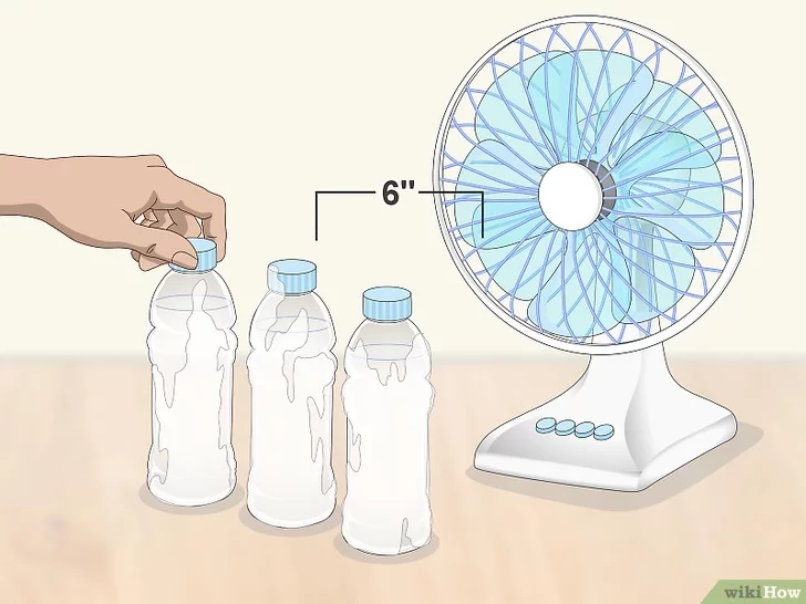 Vantilatör ve su sişeleriyle ev yapımı klima nasıl yapılır?