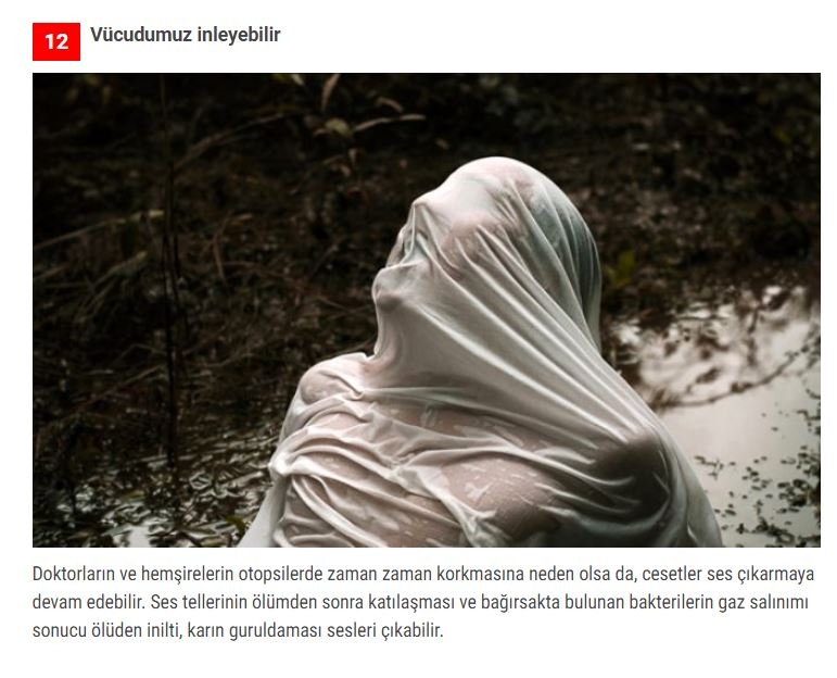 Öldükten sonra vücudunuzda olacak 25 akılalmaz şey! galerisi resim 23