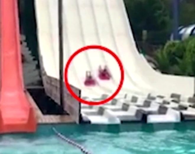 Su kaydırağından kayarken cinsel organı parçalandı! galerisi resim 9