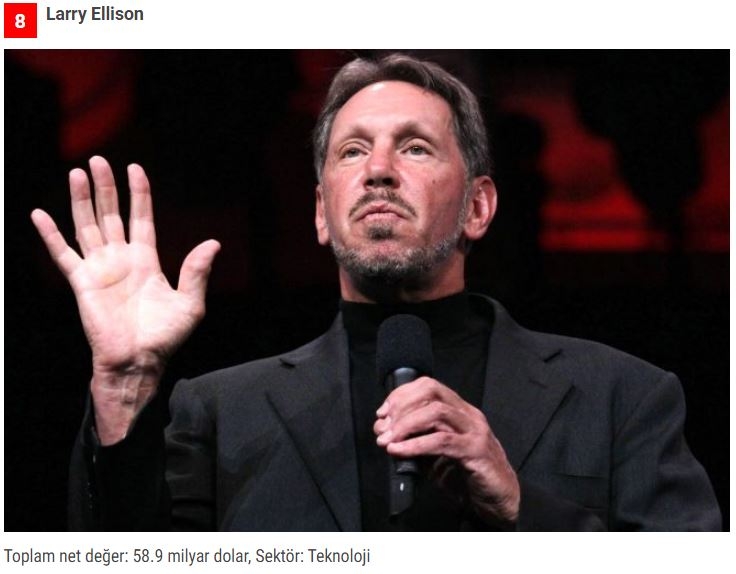 Dünyanın en zenginleri listesi belli oldu! Zirvedeki isim yine değişmedi galerisi resim 8