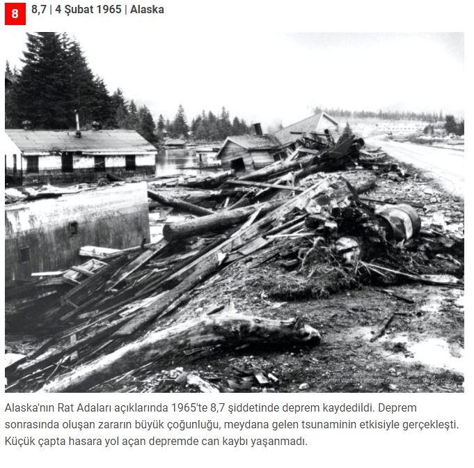 230 binden fazla can aldı! Son 100 yılın en büyük depremleri galerisi resim 8