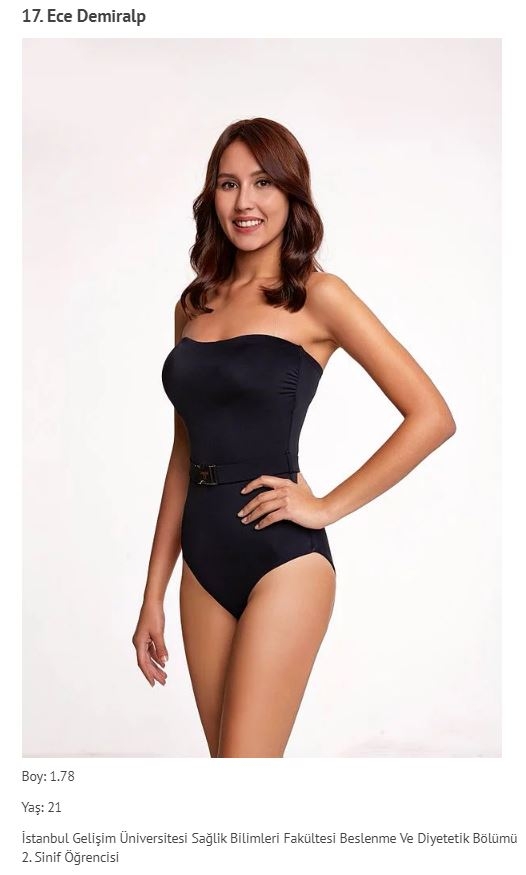 İşte Miss Turkey 2019 finalistleri... galerisi resim 17