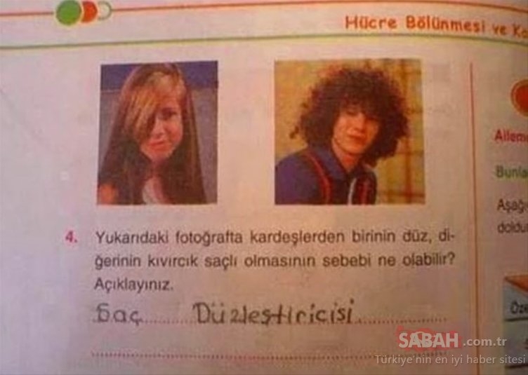 Sınav kağıtlarına verilen komik cevaplar! galerisi resim 2