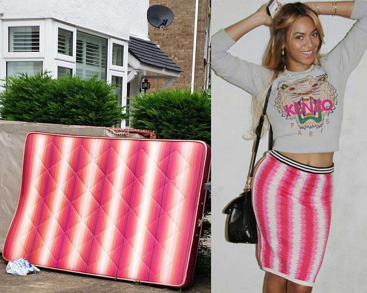 Sokağa Atılmış Yataklarla Ünlü İsimlerin Kıyafetleri Arasındaki  İlginç galerisi resim 1