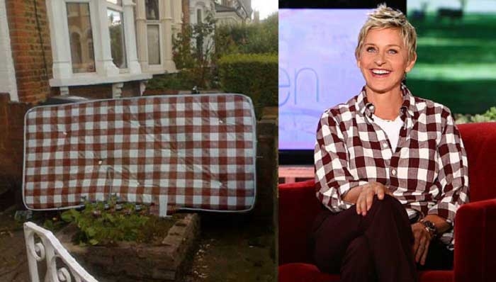 Sokağa Atılmış Yataklarla Ünlü İsimlerin Kıyafetleri Arasındaki  İlginç galerisi resim 10