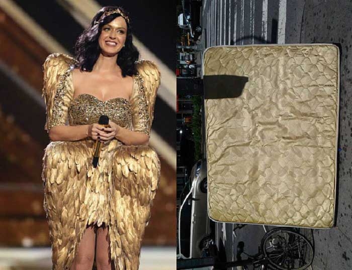 Sokağa Atılmış Yataklarla Ünlü İsimlerin Kıyafetleri Arasındaki  İlginç galerisi resim 11