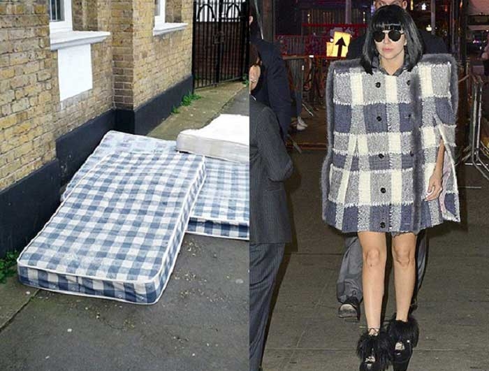 Sokağa Atılmış Yataklarla Ünlü İsimlerin Kıyafetleri Arasındaki  İlginç galerisi resim 12