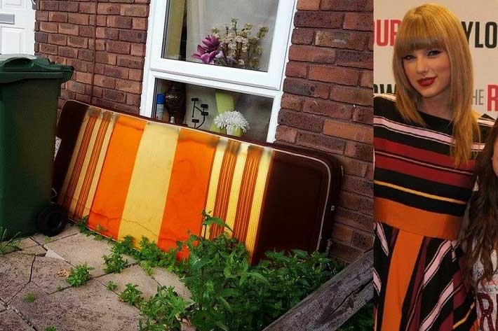 Sokağa Atılmış Yataklarla Ünlü İsimlerin Kıyafetleri Arasındaki  İlginç galerisi resim 2