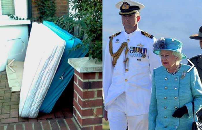 Sokağa Atılmış Yataklarla Ünlü İsimlerin Kıyafetleri Arasındaki  İlginç galerisi resim 9