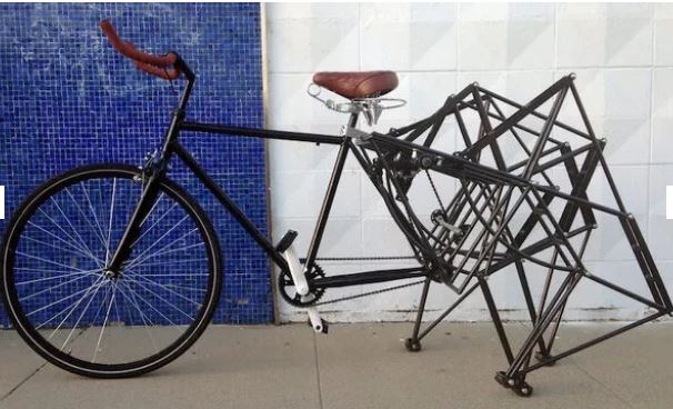 Yürüyen bisiklet yaptılar! galerisi resim 3