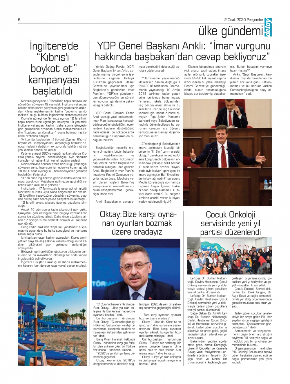 Detay Gazetesi 2 Ocak 2020 galerisi resim 5