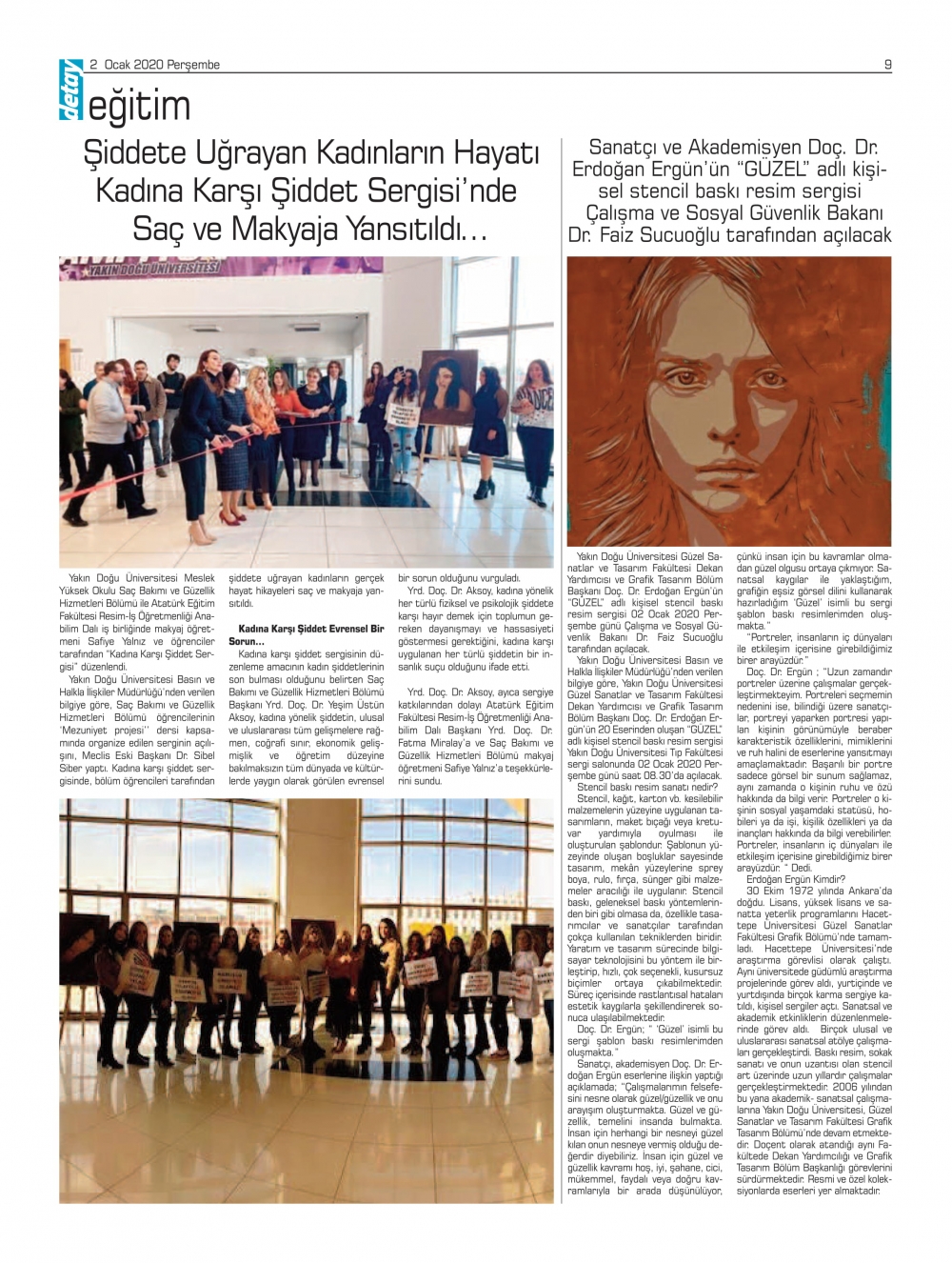 Detay Gazetesi 2 Ocak 2020 galerisi resim 8