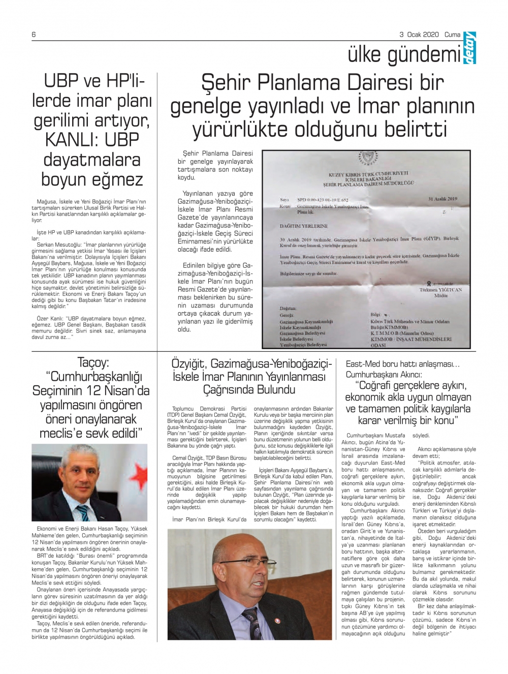 Detay Gazetesi 3 Ocak 2020 galerisi resim 4