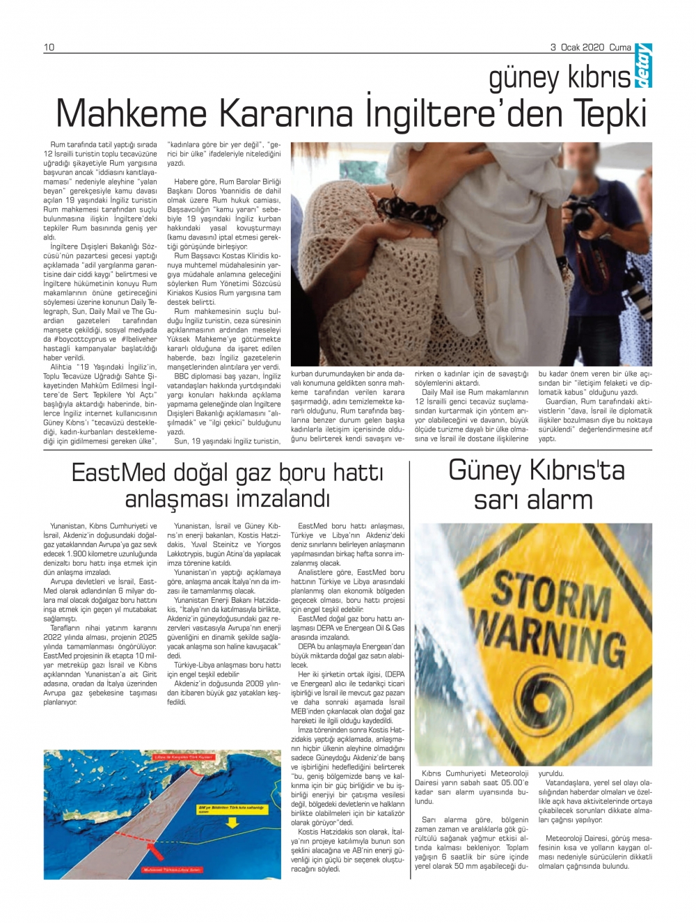 Detay Gazetesi 3 Ocak 2020 galerisi resim 8