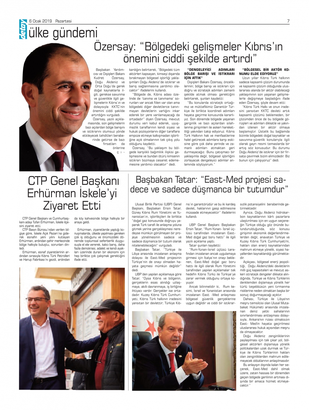 Detay Gazetesi 6 Ocak 2020 galerisi resim 5