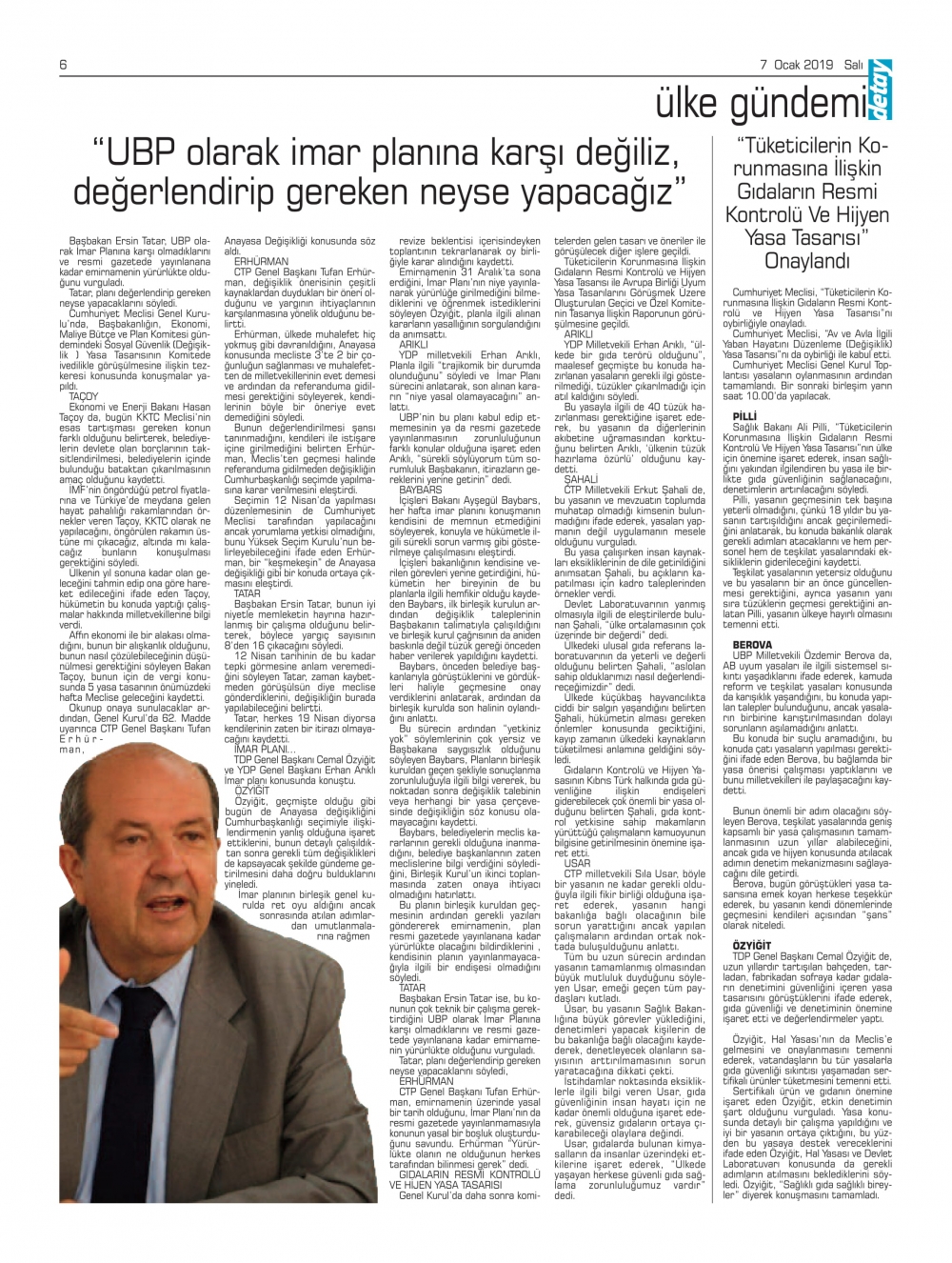 Detay Gazetesi 7 Ocak 2020 galerisi resim 5