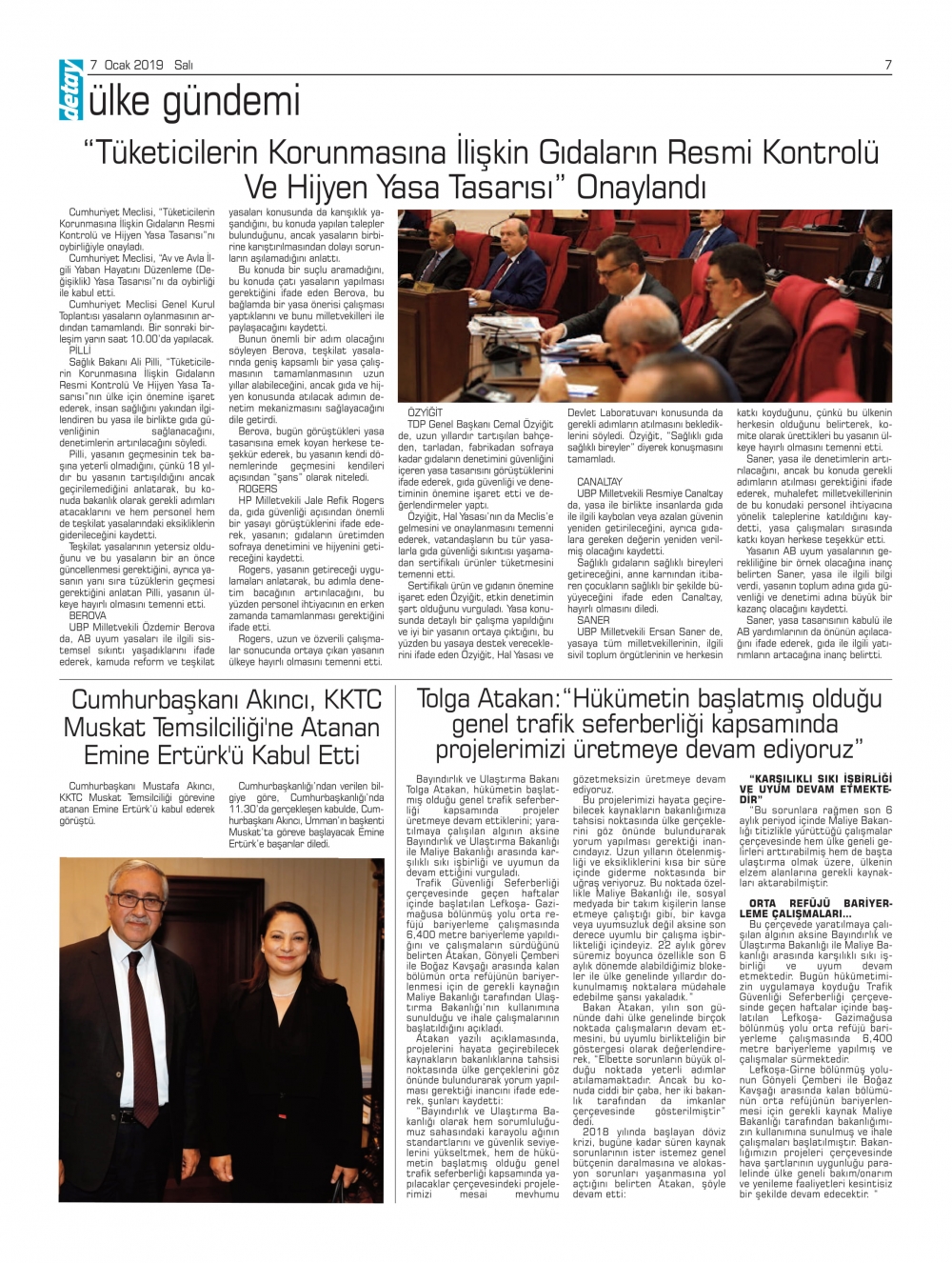 Detay Gazetesi 7 Ocak 2020 galerisi resim 6