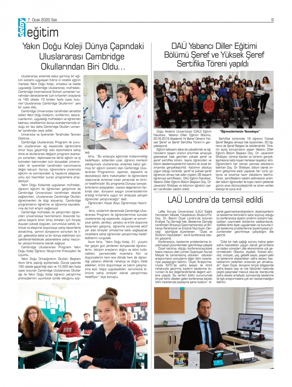 Detay Gazetesi 7 Ocak 2020 galerisi resim 8