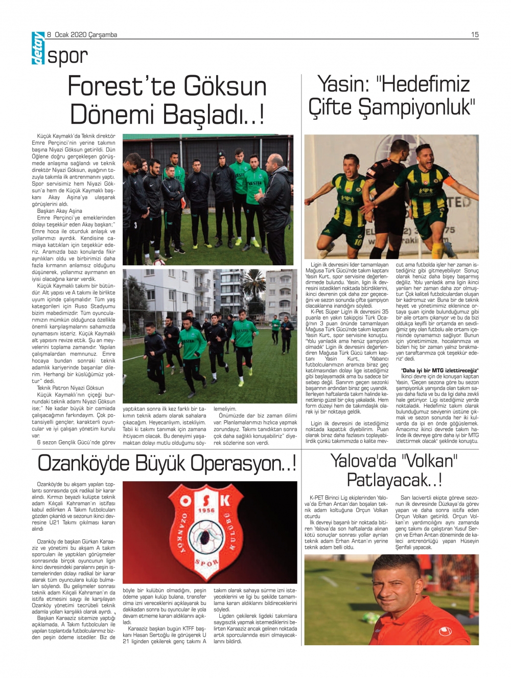 Detay Gazetesi 8 Ocak 2020 galerisi resim 14