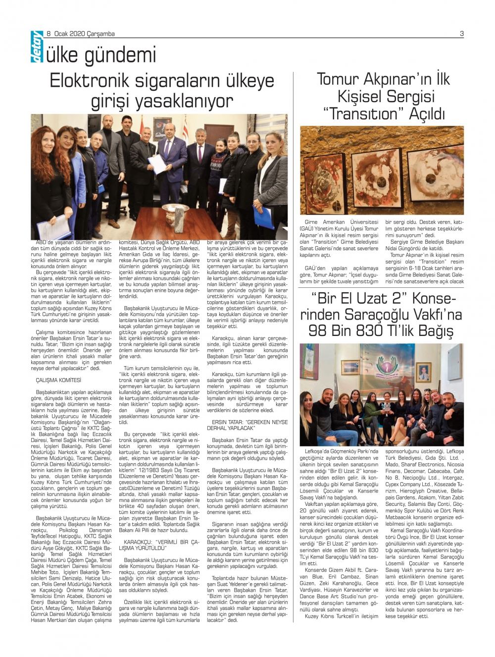 Detay Gazetesi 8 Ocak 2020 galerisi resim 3