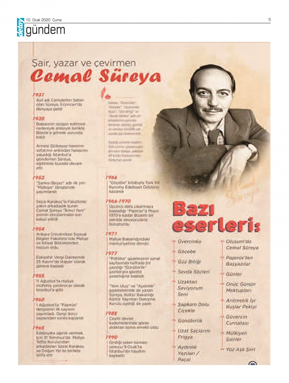 Detay Gazetes 10 Ocak 2020 galerisi resim 5