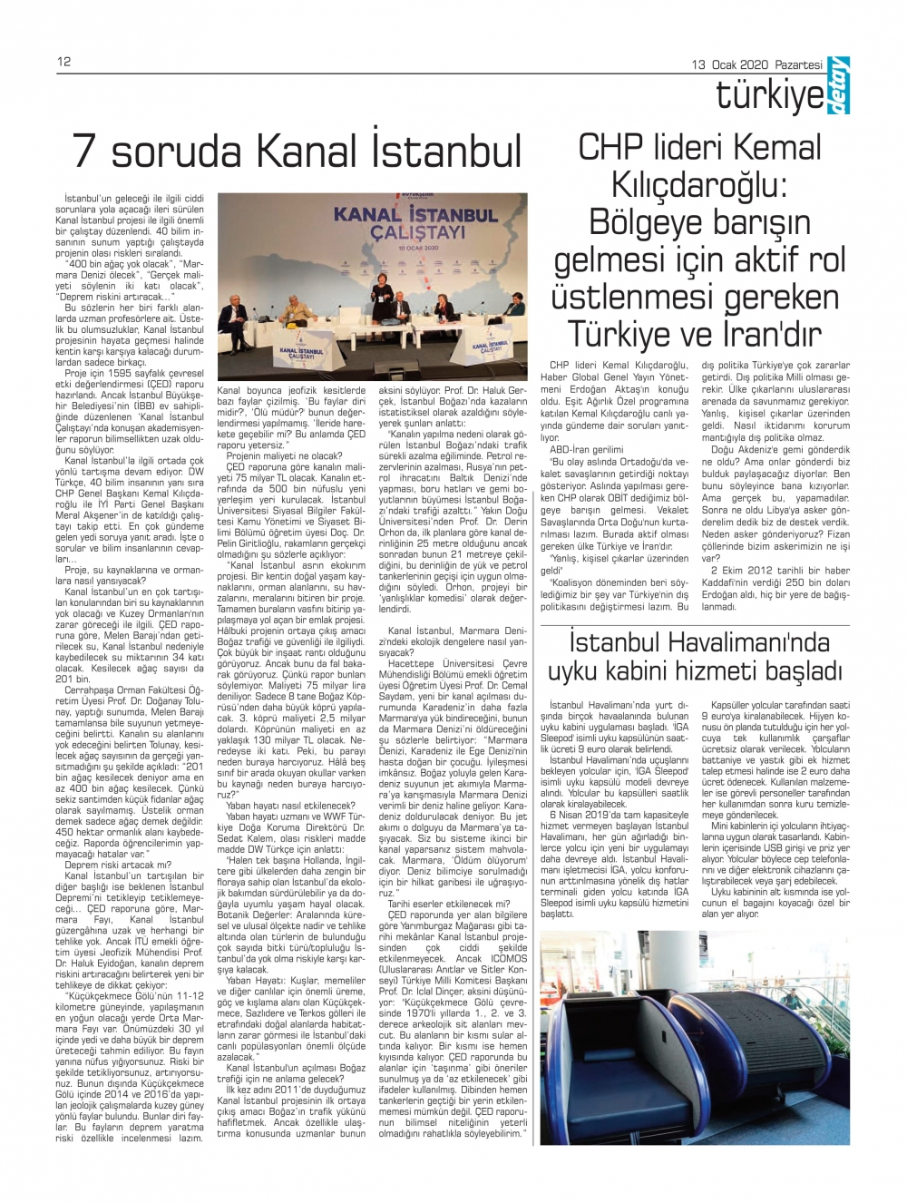 Detay Gazetes 13 Ocak 2020 galerisi resim 11