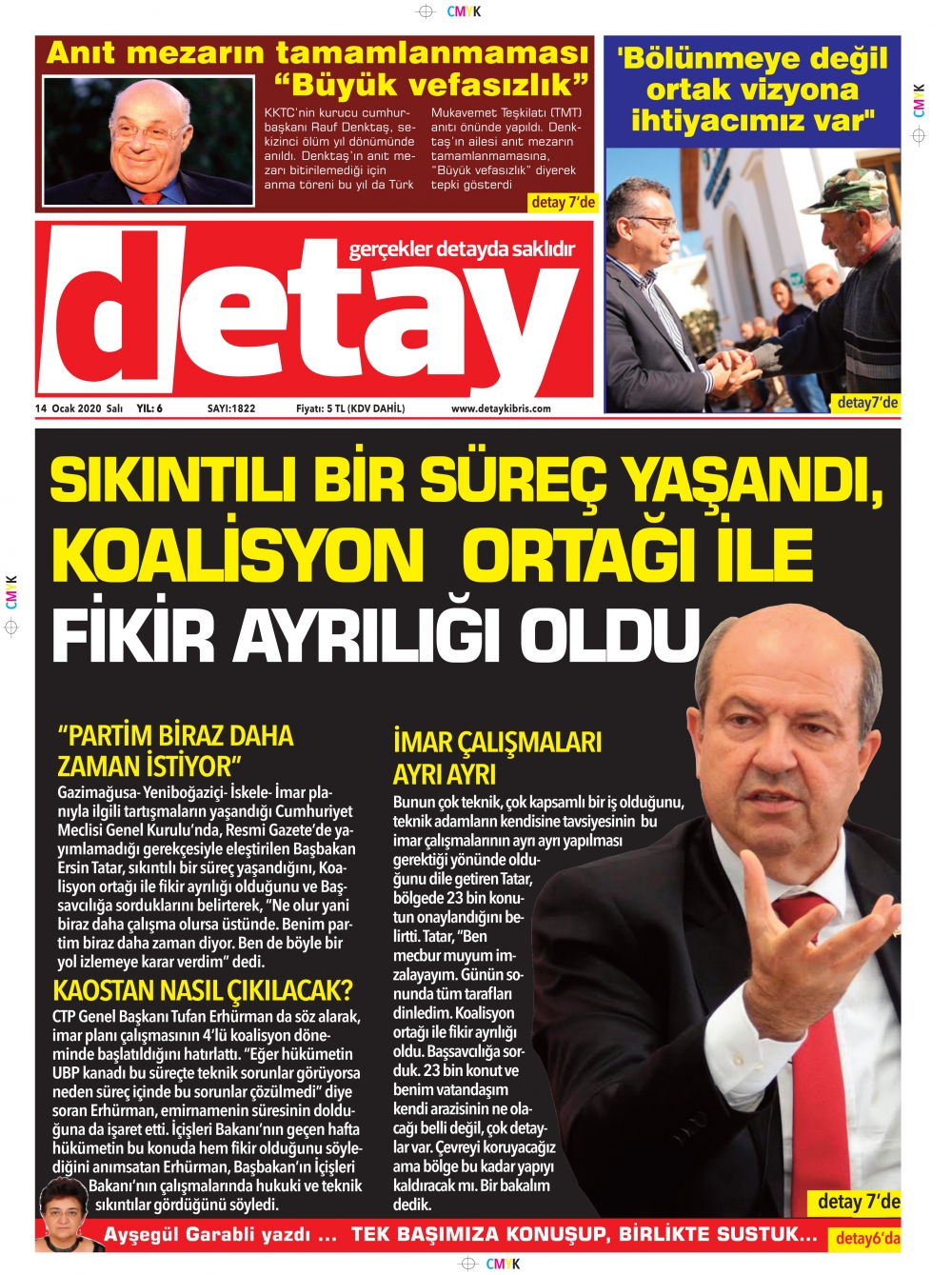 Detay Gazetes 14 Ocak 2020 galerisi resim 1