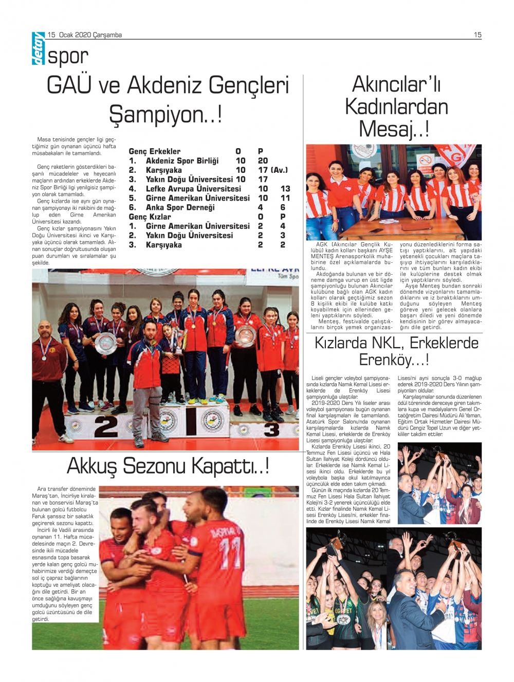 Detay Gazetes 15 Ocak 2020 galerisi resim 14