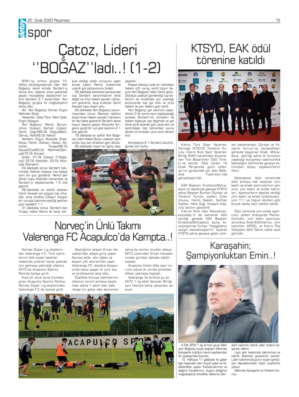 Detay Gazetes 20 Ocak 2020'de ne yazdı? galerisi resim 13