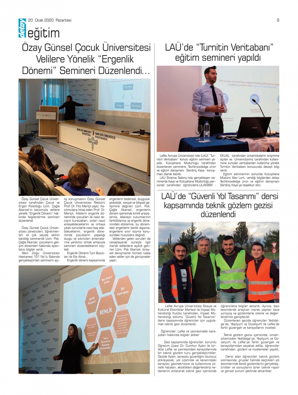 Detay Gazetes 20 Ocak 2020'de ne yazdı? galerisi resim 7