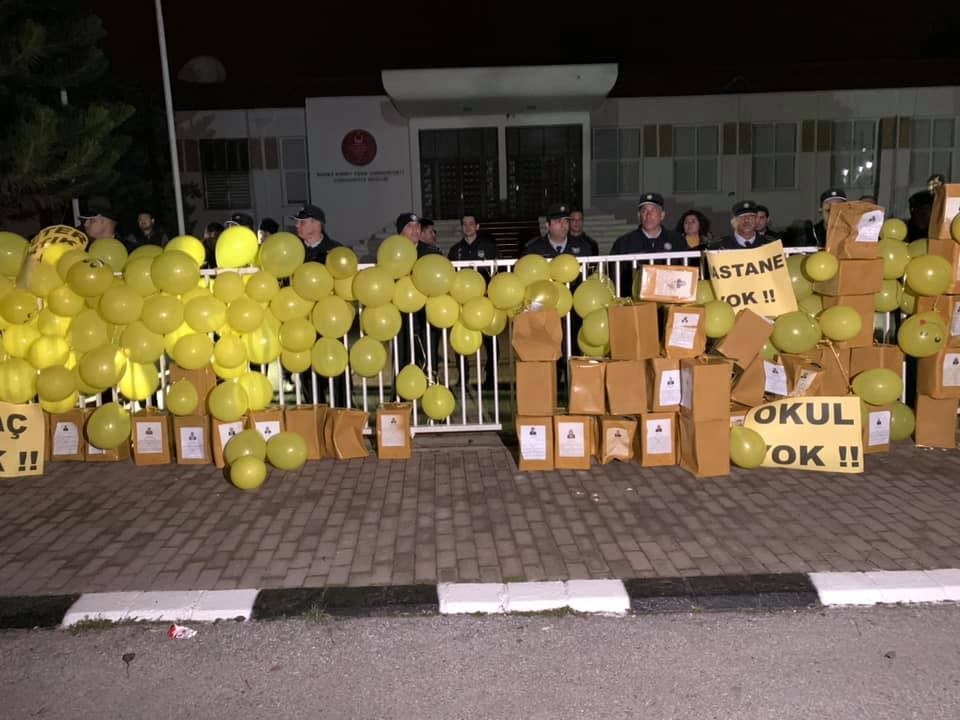 "Yol Yoksa Seyrüsefer yok" eylemi Lefkoşa'yı salladı galerisi resim 4