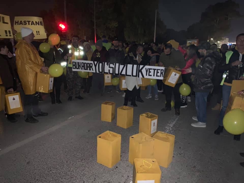 "Yol Yoksa Seyrüsefer yok" eylemi Lefkoşa'yı salladı galerisi resim 6