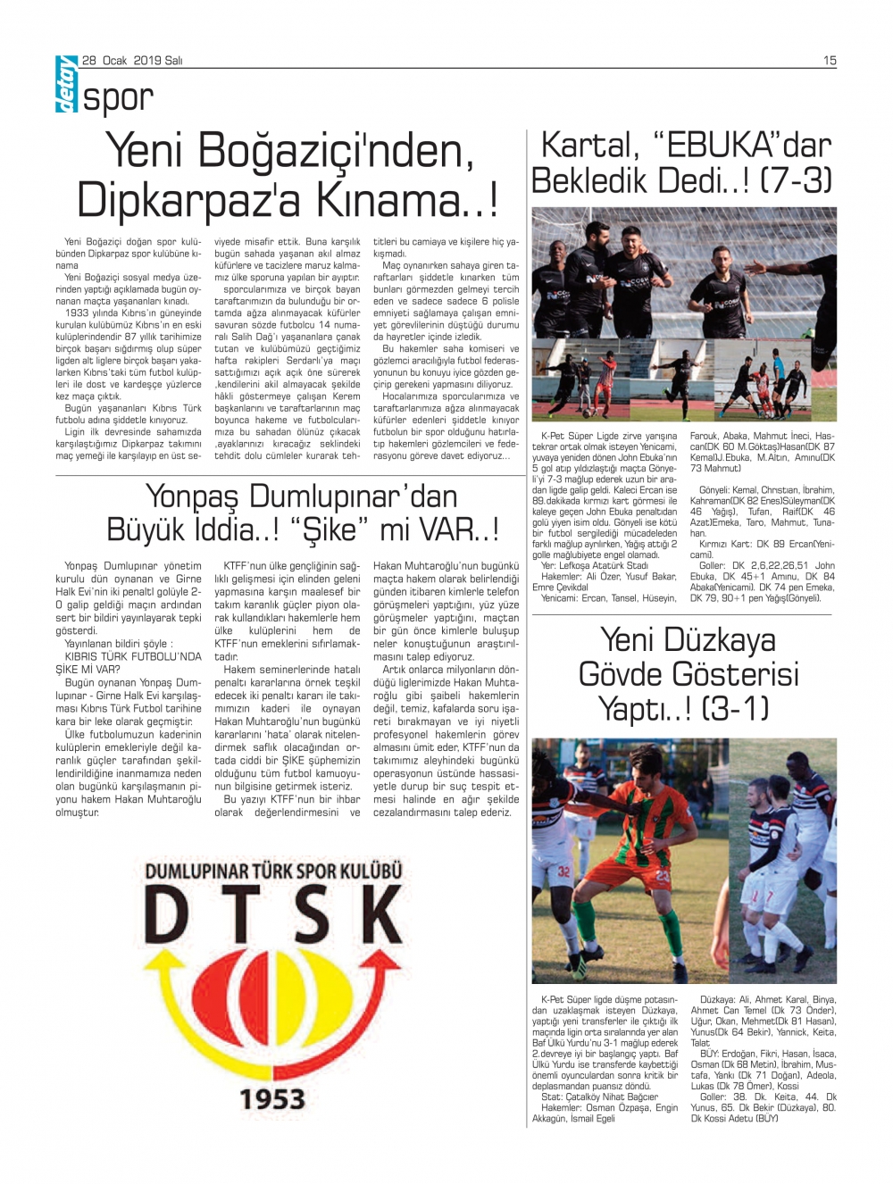 Detay Gazetes 22 Ocak 2020'da ne yazdı? galerisi resim 13