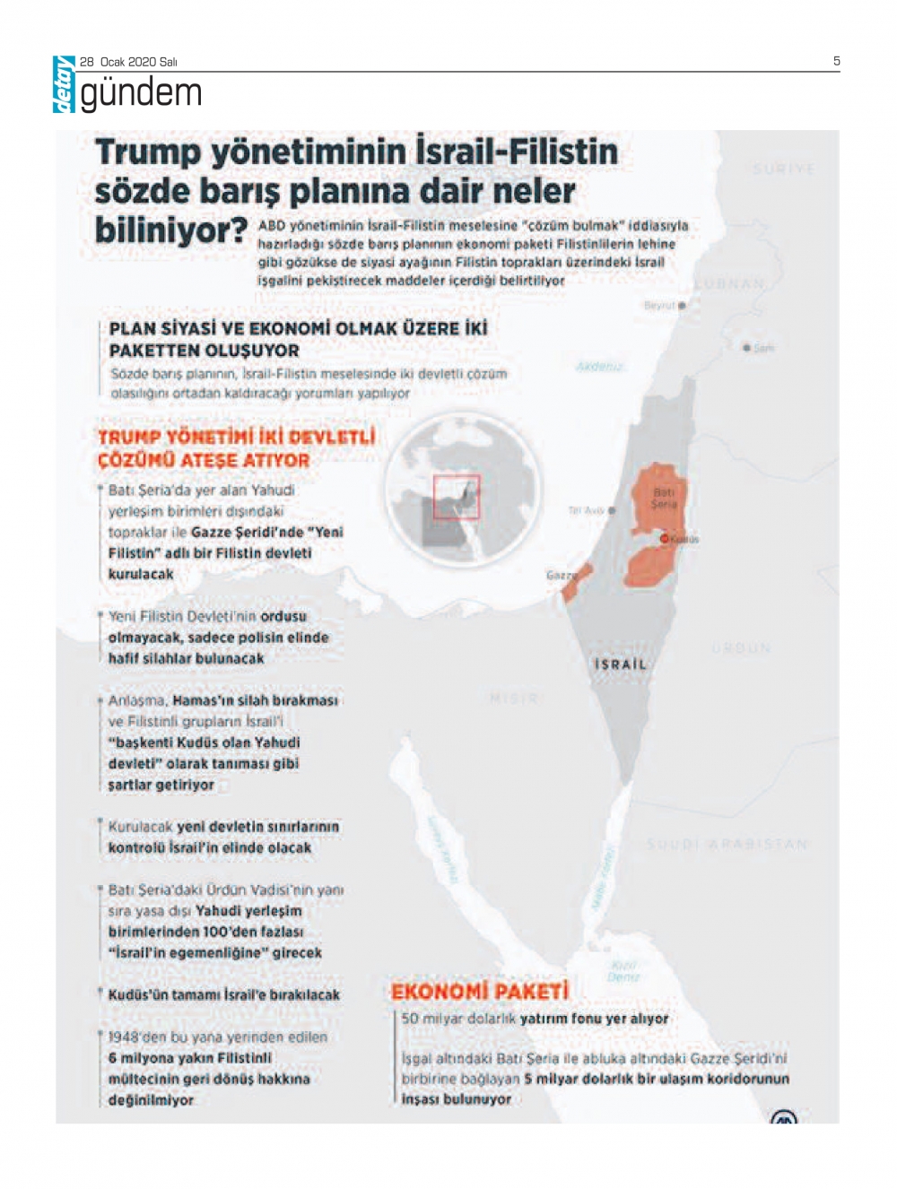 Detay Gazetes 22 Ocak 2020'da ne yazdı? galerisi resim 5