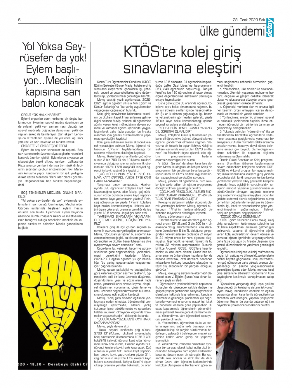 Detay Gazetes 22 Ocak 2020'da ne yazdı? galerisi resim 6