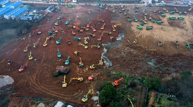 Koronavirüs hastanesi 48 saatte tamamlandı galerisi resim 8