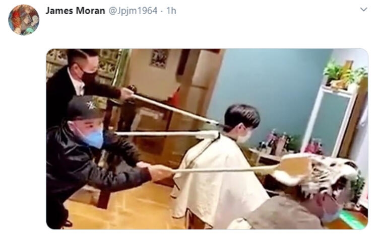 İşte Çin'de insanların Koronavirüs’e karşı aldığı önlemler galerisi resim 3