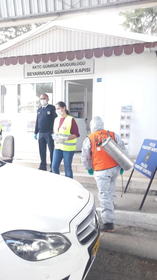 Sınır kapılarında,limanlarda, parklarda Corona önlemi galerisi resim 10
