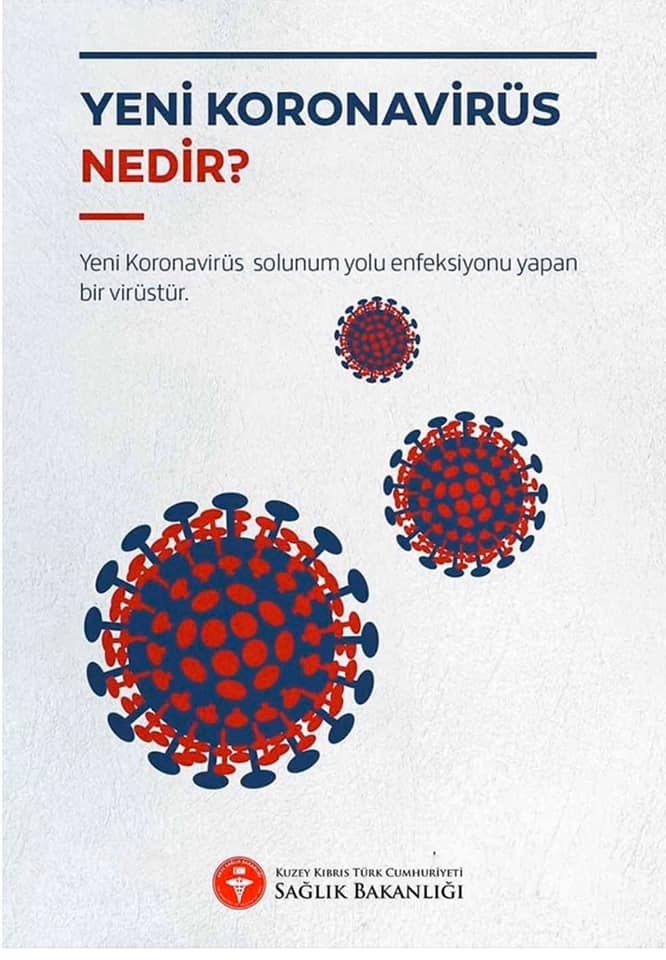 KKTC Sağlık Bakanlığından Koronavirüs Kılavuzu galerisi resim 1