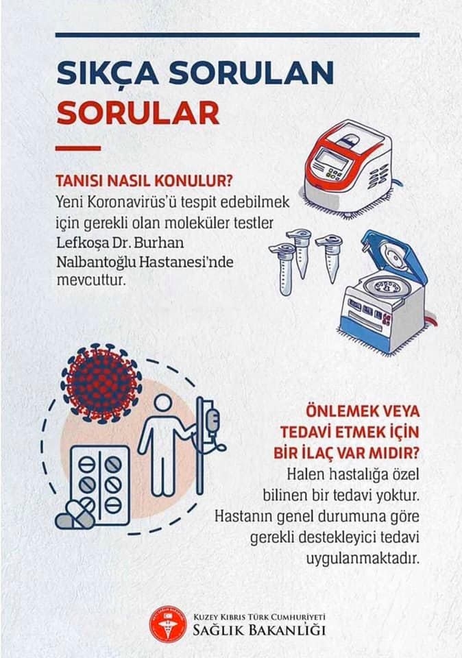 KKTC Sağlık Bakanlığından Koronavirüs Kılavuzu galerisi resim 6