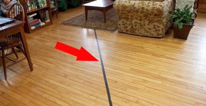 Ülke sınırı evlerinin içinden geçiyor galerisi resim 1